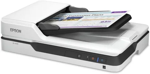 Vista 2 de Epson WorkForce GT-1500 Escáner de documentos e imágenes con alimentador automático de documentos (ADF) (b11b190011), Blanco