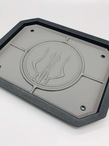 Vista 3 de Neptune Concealment - Bandeja de basura Kydex EDC de doble capa, serie Triton