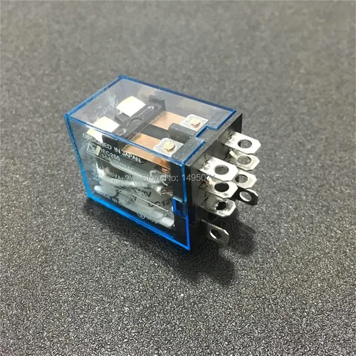 Vista 3 de Relay 5pcs LY2NJ 12VDC 24VDC 110VAC 220VAC Coil Power Mini General Purpose 8 Pins DPDT 10A LY2N-J HH62P JQX-13F LY2(DC 12V)