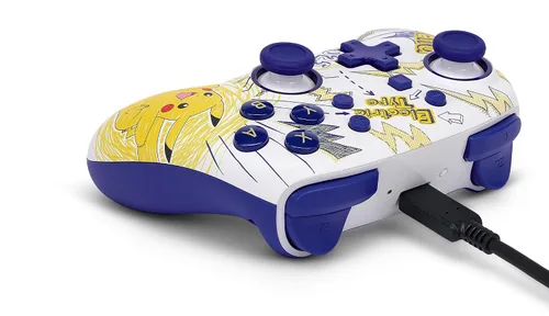 Vista 7 de PowerA Nano Enhanced Wireless Controller for Nintendo Switch - Pokémon: Pikachu School Days, mini, portable, gamepad, motion controls, bluetooth