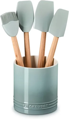 Vista 38 de Le Creuset Silicone Signature - Espátula mediana, sal marina Sea Salt
