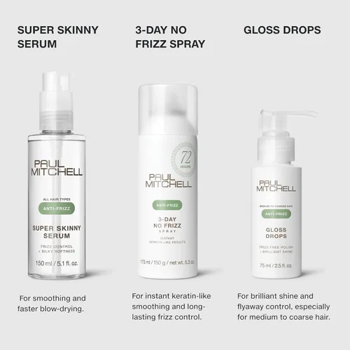 Vista 4 de Paul Mitchell Gloss Drops Shine Serum, Frizz-Free Polish, Brilliant Shine, For Medium To Coarse Hair