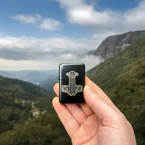 Vista 7 de Encendedor negro - Mjölnir