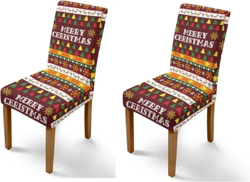 Vista 34 de Rnyleeg Juego de 1 fundas para sillas de comedor de Navidad, fundas para sillas de comedor, diseño étnico, diseño étnico, suave, lavable, para Arco