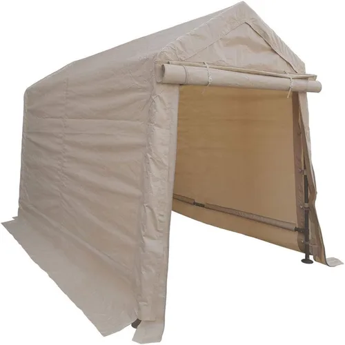 Vista 7 de Impact Canopy 70018150 Cobertizo portátil de 6 x 8, color marrón Beige Bronceado