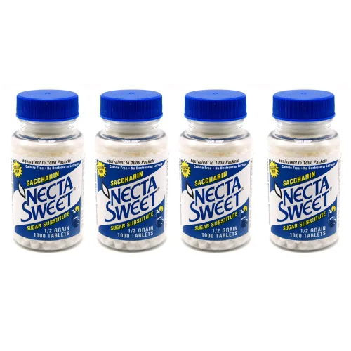 Vista 4 de Necta Sweet Tabletas de sacarina, 1/2 grano, 1000 tabletas (paquete de 2)