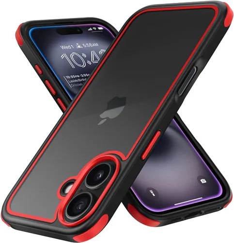 Vista 39 de Mobnano Funda transparente para iPhone 11, con protección multicolor a prueba de golpes, no amarillenta, anti arañazos, parte trasera