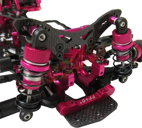 Vista 6 de 1/10 aleación y chasis de carbono Sakura D4 RWD Drift Kit de carrocería de coche #KIT-D4RWD