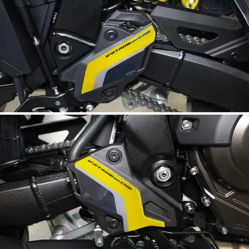 Vista 8 de labelbike - Calcomanías 3D para proteger el umbral de la puerta de la motocicleta y la decoración en resina compatible con Suzuki V-Strom 800DE 2023