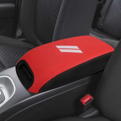 Vista 15 de Funda para el reposabrazos de la consola central, de piel, antiarañazos, de protección, accesorios de decoración interior, para Tesla Model 3 Negro