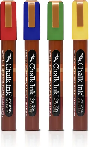 Vista 9 de Chalk Ink Marcadores de tiza líquida - Marcadores profesionales de pizarra