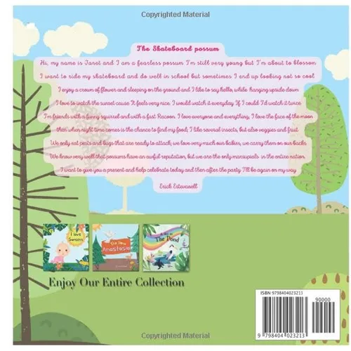 Vista 2 de Skateboard Possum Nursery rhymes (Chlidren's Story Books)
