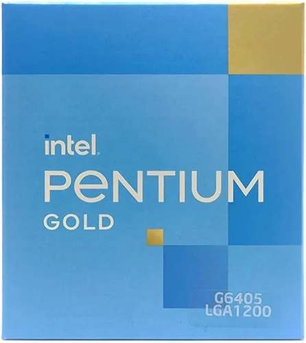 Vista 3 de Intel Pentium Gold G6405 4.1GHz 4MB Procesador de escritorio en caja