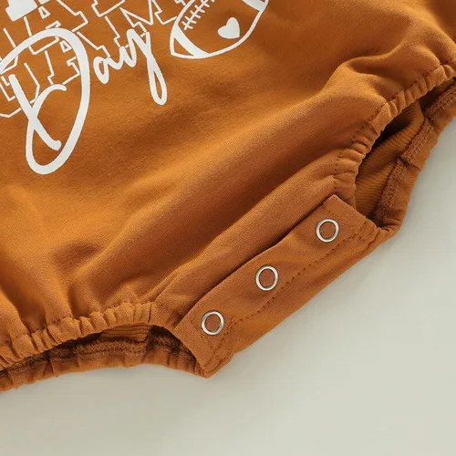 Vista 61 de Ropa de Halloween para bebé niña, sudadera con estampado de calabaza, mameluco de burbujas, lindo traje de Acción de Gracias de otoño