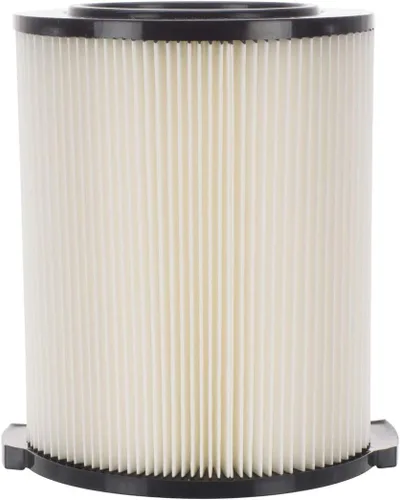 Vista 2 de Repuesto de filtro de cartucho de 1 capa # 72947 compatible con aspiradoras RIDGID VF4000, 5-20 galones y 6-9 galones Husky en seco, lavable