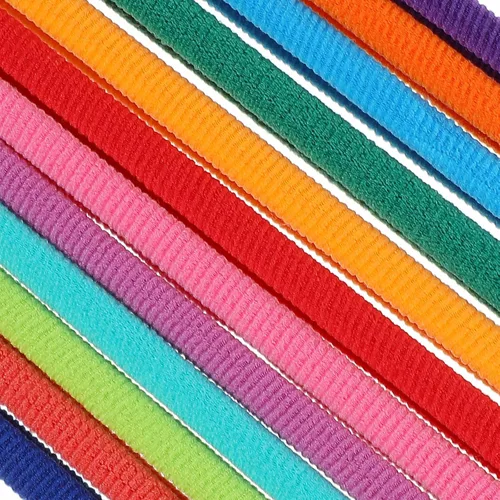 Vista 9 de Ciieeo 192 lazos para agarraderas de telar, bucles de telar para tejer, agarraderas elásticas de repuesto para manualidades, suministros coloridos