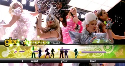 Vista 3 de Karaoke Revolution Glee Volume 2 Bundle - Nintendo Wii