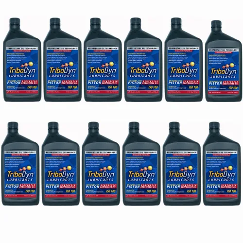 Vista 14 de Aceite de compresor de aire sintético sin detergente de 8,000 horas – TRI-Guard 1100, ISO 100, SAE 30 compresor de pistón – jarra de 1 galón