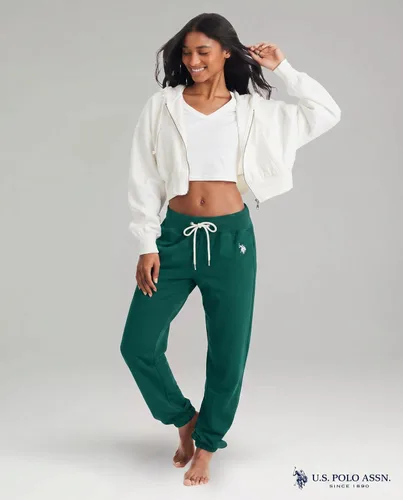 Vista 2 de U.S. POLO ASSN. Pantalones deportivos con bolsillos para mujer Aventurine
