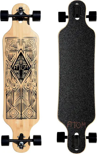 Vista 3 de Atom Drop Through longboard de 40 pulgadas