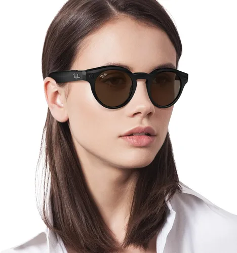Vista 2 de Ray-Ban Stories Gafas inteligentes redondas con foto video y audio