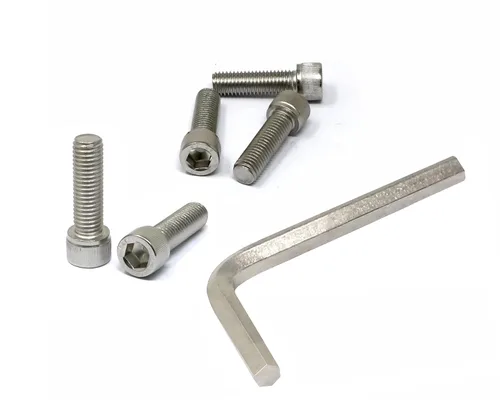 Vista 51 de iexcell Kit de tornillos de cabeza hexagonal de acero inoxidable 304, 100 unidades M2 x 0.157 in, paso de rosca de 0.016 in