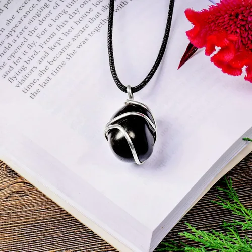 Vista 95 de PYOR Collar con colgante curativo de Reiki de cristal, gemas de buena suerte, prosperidad, riqueza, piedras preciosas naturales, collares de buena