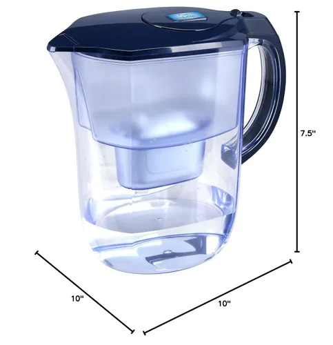 Vista 7 de EHM Jarra Aurora alcalina especial para agua, 0.92 galones, ionizador de agua potable con filtro de carbono activado, agua mineralizada, alcalina