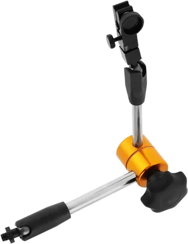 Vista 6 de Soporte de base magnética flexible, soporte de base magnética universal ajustable Soporte flexible para indicador de prueba de marcado