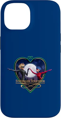 Vista 4 de Miraculous Ladybug and Cat Noir The Movie Heart Together Case for iPhone 17