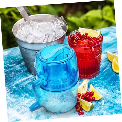 Vista 9 de DOITOOL Trituradora de hielo de mano Pequeña máquina de helado instantáneo Máquina de hielo Máquina de hielo Crashers Máquina de hielo Máquina