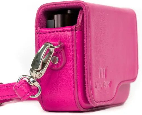 Vista 9 de Megagear Canon Powershot G9 X Mark Iı, G9 X Funda de cuero para cámara con correa - Negro - MG654