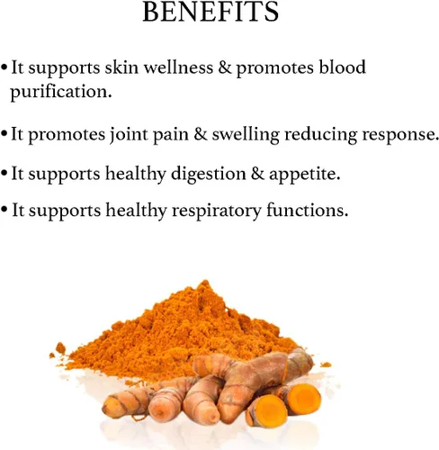 Vista 3 de bixa BOTANICAL Polvo de raíz de jengibre y mango Curcuma Amada Ambehaldi - Suplemento de hierbas ayurvédicas 7 onzas Sin gluten, sin OMG