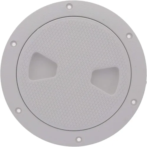 Vista 7 de TCH Hardware - Escotilla de inspección de placa de cubierta redonda de 4 pulgadas, 6 pulgadas, 8 pulgadas, color negro, blanco, gris, negro, blanco