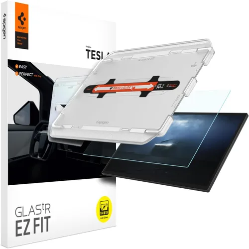Vista 10 de Spigen Protector de pantalla mate para modelo 3 (2017-2023), modelo Y