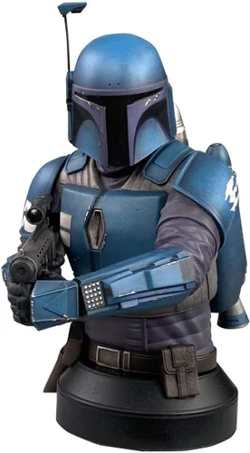 Vista 3 de DST Showcase Star Wars Mandalorian Deathwatch Bust, 7 pulgadas