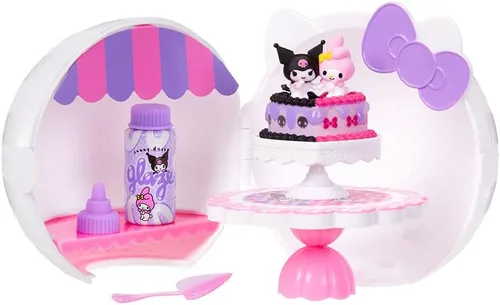 Vista 6 de MGA's Miniverse Make It Mini Hello Kitty y sus amigos Serie 2 Mini Coleccionables, Sanrio, embalaje sorpresa, DIY, manualidades, resina para jugar