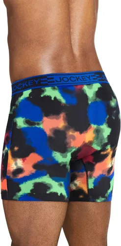 Vista 2 de Jockey Calzoncillos tipo bóxer deportivos de malla refrescante para hombre, 6 pulgadas