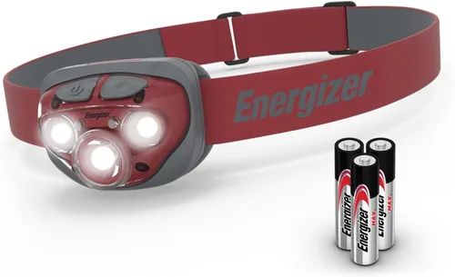 Vista 9 de ENERGIZER Linterna frontal LED PRO, resistente al agua IPX4 para campamento, al aire libre, corte de energía de emergencia (pilas incluidas)