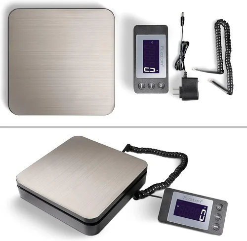 Vista 6 de Fuzion Báscula Digital de Envío de 88 lb × 0.1 oz, Báscula Postal de Acero Inoxidable Duradera con Tara, 4 Modos de Pesaje, Báscula de Envío