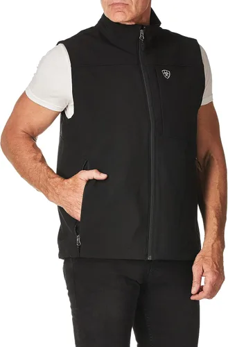 Vista 3 de ARIAT Chaleco Vernon 2.0 Softshell para hombre, Negro