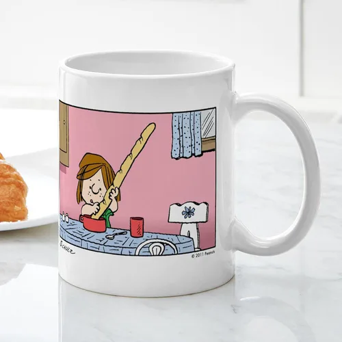 Vista 3 de CafePress Taza de café de cerámica Pain Au Chocolat de 11 oz (11.0 fl oz)
