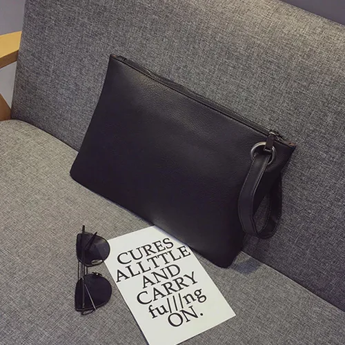 Vista 5 de Mily Bolso de mano de gran tamaño, bolso de mano con cadena de embrague, bolsa plegable