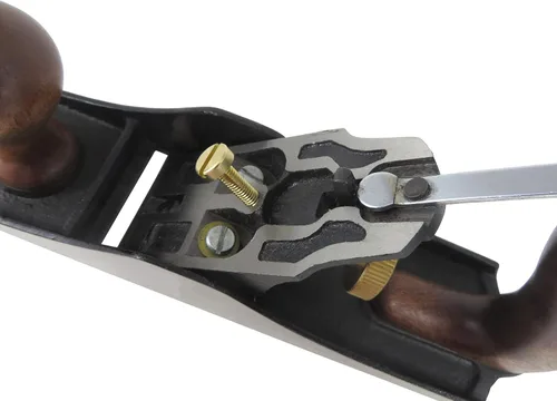 Vista 8 de Taytools 469614 Plano de mano de banco alisador #4, suela de 9-3/4 pulgadas, cuerpo fundido dúctil, lados y parte inferior solapados, hoja RHC
