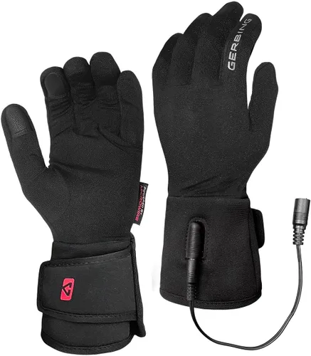 Vista 2 de Gerbing Forros de Guantes de Motocicleta con Calefacción de 12V, Guantes Calentadores de Manos para Conducir en Clima Frío de Invierno - Hasta 135°F