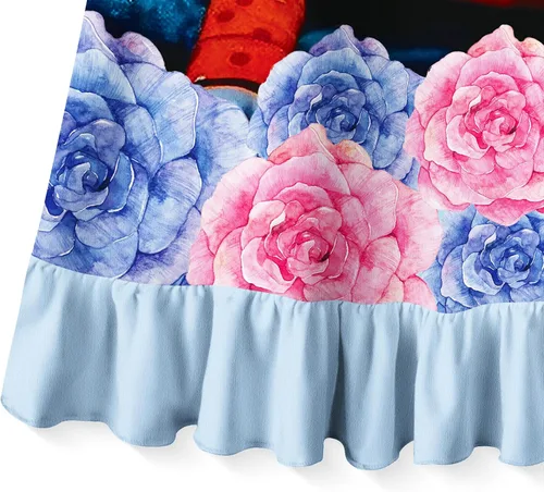 Vista 6 de Didadi Sudadera con capucha para niñas, suéter con estrellas, sudadera con capucha, disfraz casual para cosplay, disfraz de 6 a 12 años