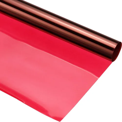 Vista 10 de MECCANIXITY Filtro de gel de iluminación de 15.7 x 19.7 pulgadas, hoja de corrección de color marrón para estudio fotográfico, luz de cabeza roja