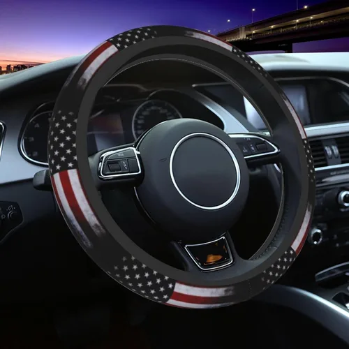 Vista 16 de Funda para Volante de Azulejos Mexicanos Coloridos Accesorios de Automóvil Lindos para Mujeres Niñas Femenino Universal 15 Pulgadas Neopreno