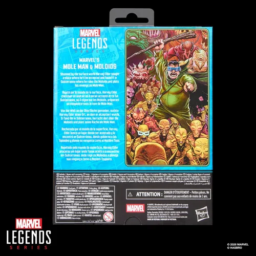 Vista 15 de Marvel Legends Series Marvel's Mole Man & Moloids - Paquete múltiple