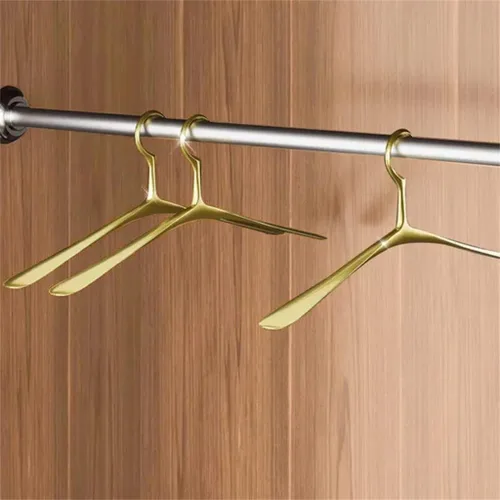 Vista 4 de 5 Widen Coat Hangers Thicken Metal Hangers Space Saving Hangers Hangers Pants Dress Storage Drying Rack